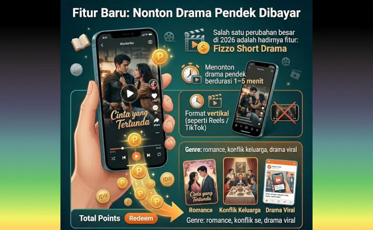 fitur baru Fizzo Novel & Drama