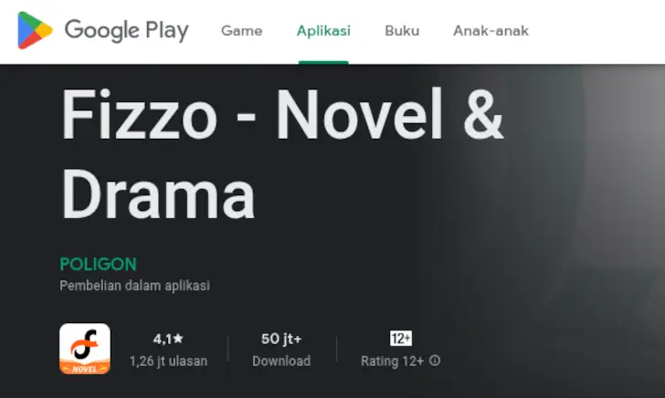 Fizzo Novel di Google Play
