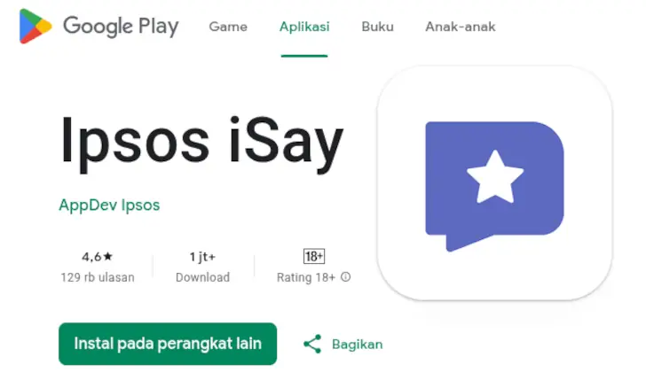 ipsos isay di Google Play Store