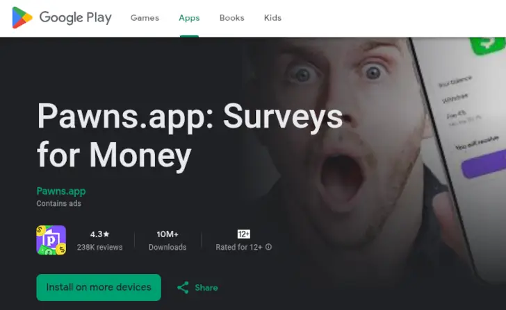 Pawns App di Google Play