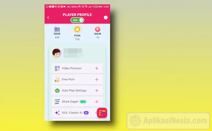 pengalaman main game Isul