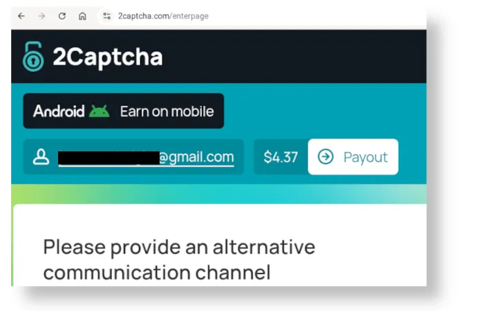 pengalaman menggunakan 2captcha