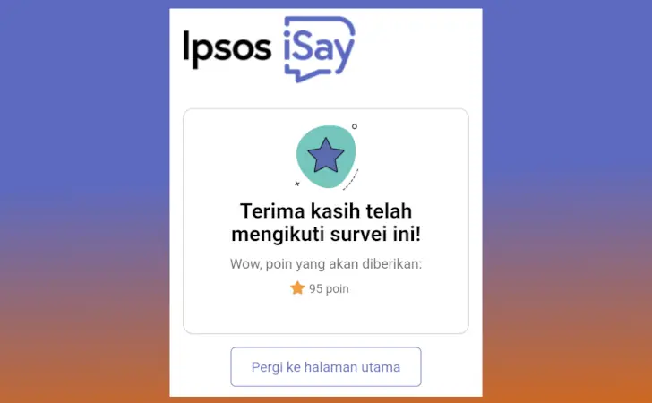 pengalaman menggunakan Ipsos iSay