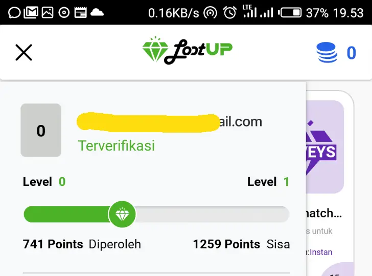 pengalaman menggunakan Lootup