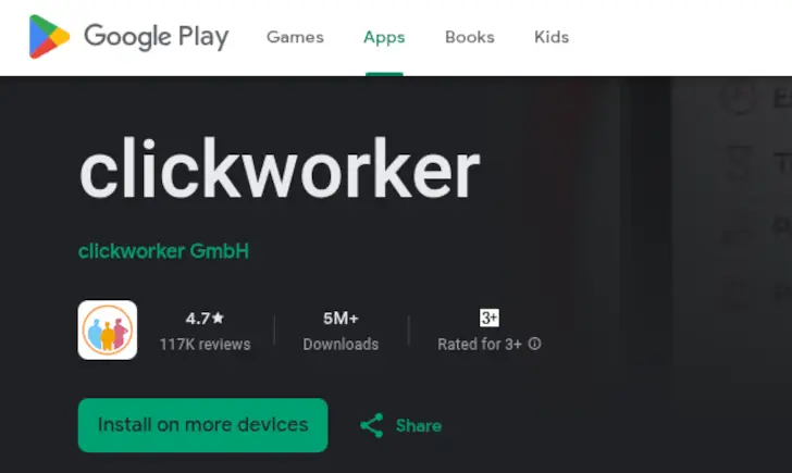 penghasil uang Clickworker