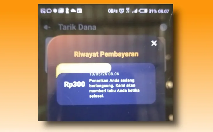bukti pembayaran StoryBlast