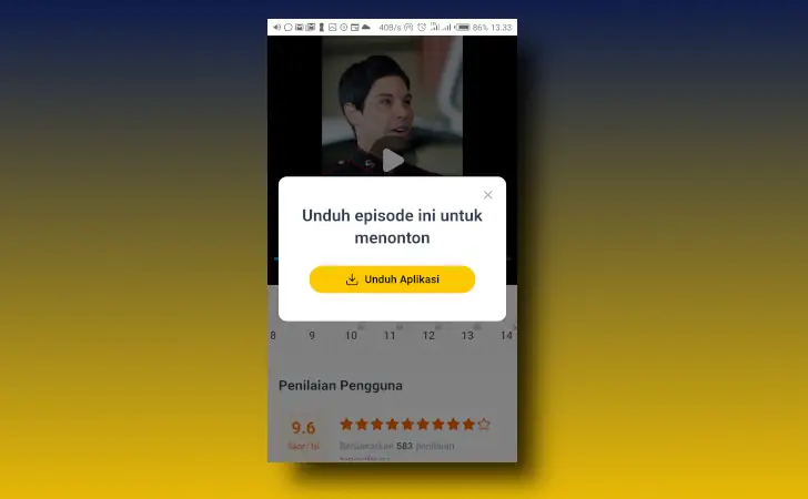 episode melolo web dikunci