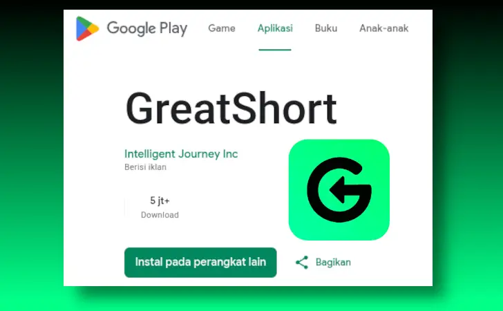 GreatShort di Google Play