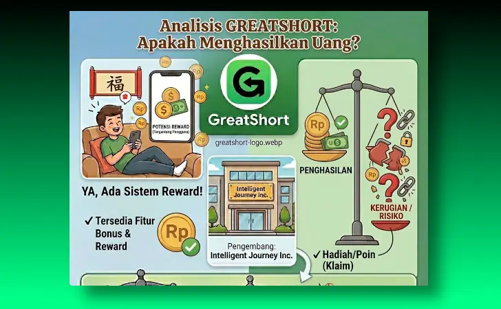 GreatShort menghasilkan uang