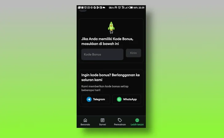 kode bonus HeyCash