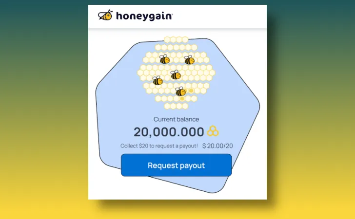minimum payout Honeygain