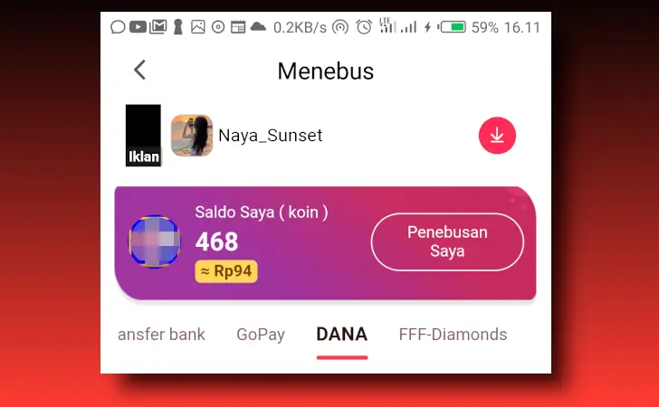 pengalaman menggunakan Cashzine
