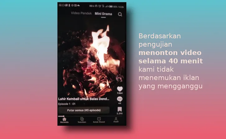 pengalaman menggunakan PineDrama