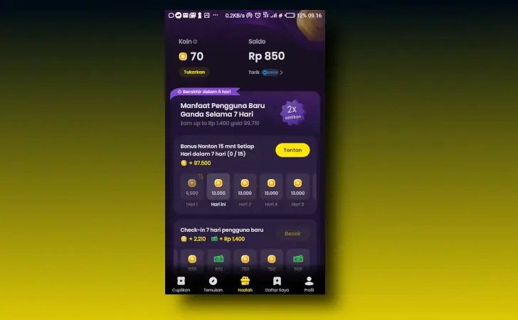 sistem penghasilan melolo