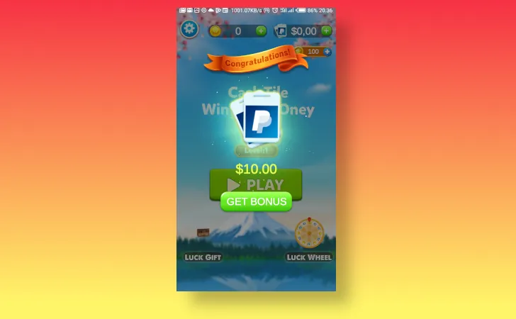 bonus Tile Cash