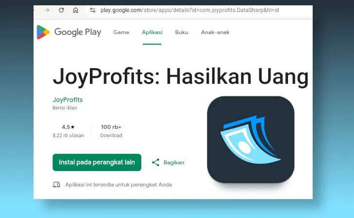 download JoyProfits di Google Play Store