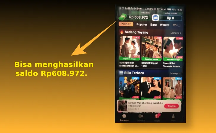 MixReels menghasilkan uang