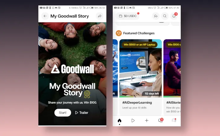 pengalaman menggunakan Goodwall