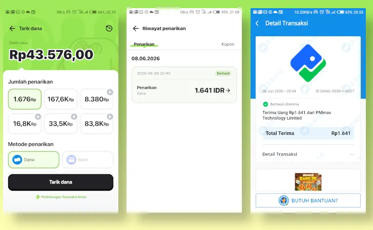 pengalaman menggunakan PinJoy