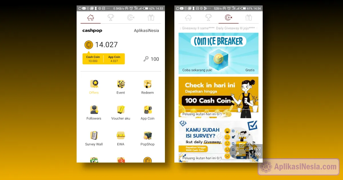 review Cashpop
