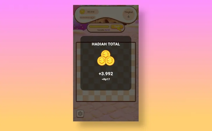 sistem penghasilan Dessert Crush