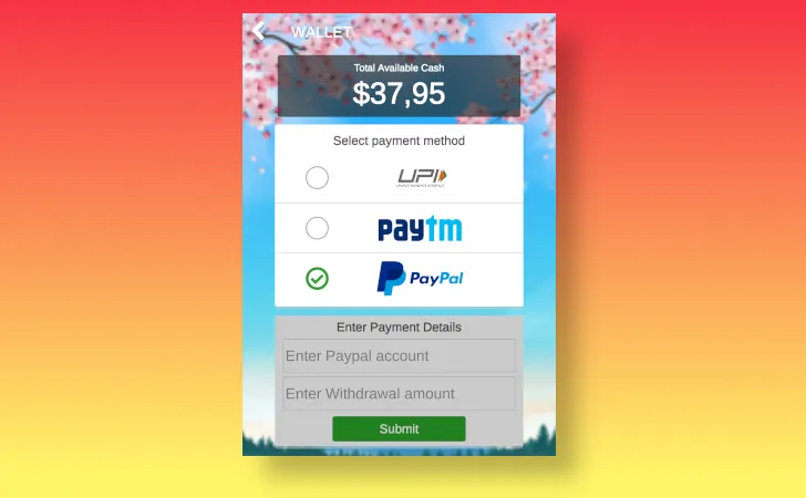 Tile Cash menghasilkan uang